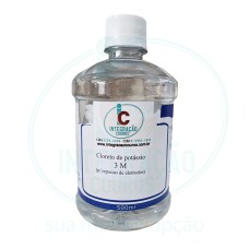 SOLUCAO KCL - CLORETO POT.3 MOLAR 500ML